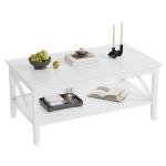 ChooChoo Rectangular Coffee Table with Storage Shelf