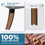 Yaheetech 52in Ottoman Bench Folding Storage Ottoman Bench Tufted Fabric Entryway Bench with Arms Footstool with Large Storage Foot Rest Seat Rolled Arms Cushioned Ottoman Light Gray