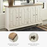 Signature Design by Ashley Roranville French Country Accent Cabinet or Server, White