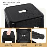 Yaheetech 30-Inch Metal Bar Stools - Set of 4