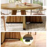 LITTLE TREE 47-Inch Round Dining Table for 4-6