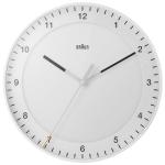 Braun Classic Silent Sweep Wall Clock, 30cm