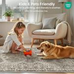 Vintage Tribal Beige Washable Area Rug