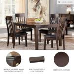 Ashley Furniture Haddigan Dining Table – Dark Brown