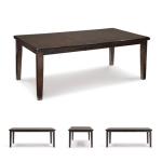 Ashley Furniture Haddigan Dining Table – Dark Brown