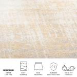 SAFAVIEH Adirondack Collection Area Rug - 9' x 12', Creme & Gold, Modern Abstract Design, Non-Shedding & Easy Care, Ideal for High Traffic Areas in Living Room, Bedroom (ADR207A)