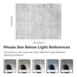 Boho Vintage 8x10 Washable Area Rug