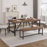 Rustic Large Dining Table for 6-8 People