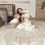 Washable Vintage 10x14 Area Rug for Home