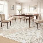 Washable Vintage 10x14 Area Rug for Home