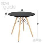 Milliard Mid Century Kitchen Dining Room Table - 47" x 27.5" (White)