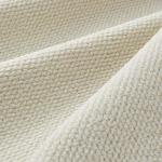 Bedsure 9x12 Faux Wool Area Rugs for Living Room, Machine Washable Carpet, Non-Slip Backing, Pet Friendly Throw Rug for Bedroom Dining Room, Cream