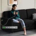 Yaheetech L-Shaped Sectional Sofa with Chaise