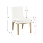 HomePop Kolbe Upholstered Dining Chair - Stain-Resistant
