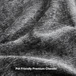 Comkei 89" 3 Seater Couches for Living Room Sofas Comfy Sectional Couch with 24" Deep Seat Loveseat Sofa for Small Apartment, Grey