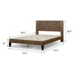 ZINUS Tonja King Wood Platform Bed Frame