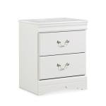 Signature Design by Ashley Anabasis Night Stand, White