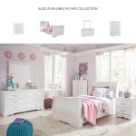 Signature Design by Ashley Anabasis Night Stand, White