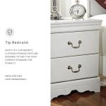 Signature Design by Ashley Anabasis Night Stand, White