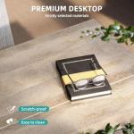 YITAHOME Gray Wood Coffee Table 80x80x45cm