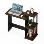 Furinno Compact Home Laptop Desk with Square Shelves