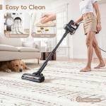 Large Living Room Area Rug 5x7: Soft Machine Washable Boho Moroccan Farmhouse Rugs for Bedroom Under Dining Table - Non-Slip Neutral Morden Indoor Floor Carpet for Home Office - Brown/Cream