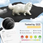 Mvpipi Boneless Couches for Living Room, L-Shaped Cloud Couch with Oversized Chaise, Modular Sectional Couch w/Deep Seat, Corduroy Comfy Sofa, No Assembly Couches for Bedroom & Apartment, Black