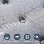 Full Mattress 12 Inch, Hotel Luxury Hybrid Full Size Mattress In A Box, Extra Enhanced Support, Relieve Back & Waist Pain, Cooling Sleep, Fiberglass-Free, CertiPUR-US, 365-Night Trial, Medium Firm