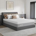 Novilla 14 Inch Queen Size Gel Memory Foam Mattress in a Box, Pressure Relieving & Plush Comfort, Bliss, Grey