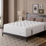 BedStory 14 Inch Medium Firm Queen Mattress, Luxury Hybrid Mattress in a Box for Zoned Pressure and Back Pain Relief, Signature Collection Deep Sleep Mattresses, 10 Years Warranty, 365 Nights Trial