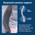 UPLIFTDESK Clarksville Ergonomic Office Chair - Adjustable Lumbar Support, Mesh Back, Synchro-Tilt Recline Home Office Desk Chairs with 3-Way Arms, 300 lb Capacity (Black)