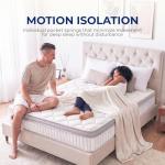 Neo Sleep King Size Mattress, 12 Inch Hybrid Comfort & Supportive Mattress in a Box, Cooling Gel Memory Foam and Pocket Springs with Pressure Relief, CertiPUR-US Certified, Medium Firm