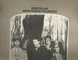 Bob Dylan John Wesley Harding Poster Unframed Matte Paper Wall Art Living Room