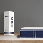 Coolvie 12 Inch Queen Mattress, Hybrid Queen Mattress in a Box, Pocket Springs with Soft Knitted Fabric Cover for a Cool Sleep & Pressure Relief, Medium Firm Feel with Motion Isolation