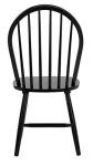 SAFAVIEH Home Collection – Camden Set of 2 Black Windsor Farmhouse Dining Chairs, Spindle Back Solid Wood Chairs, Americana Style Seating (DCH8501A-SET2)