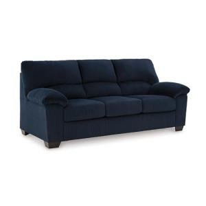 Signature Design by Ashley SimpleJoy Contemporary Sofa for Living Room, Blue
