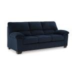 Signature Design by Ashley SimpleJoy Contemporary Sofa for Living Room, Blue