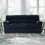 Signature Design by Ashley SimpleJoy Contemporary Sofa for Living Room, Blue