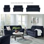 Signature Design by Ashley SimpleJoy Contemporary Sofa for Living Room, Blue