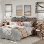 HOOBRO Small Nightstands Set of 2, Stackable End Tables, Side Tables, Bedside Tables with Open Storage Shelf, for Small Spaces, Bedroom, Living Room, Rustic Brown BF38BZP201