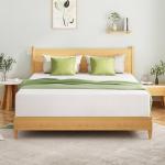 EGOHOME King Size Memory Foam Mattress, 12 Inch Bed Mattress in a Box with Cooling Green Tea Gel, Relieve Pressure with Medium Firm Support, CertiPUR-US Certified, 80''L x 76''W, White