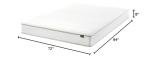 Zinus 8 Inch Foam and Spring Hybrid Mattress [New Version], California King, Fiberglass Free, Medium Firmness, Durable Support, Certified Safe Foams & Fabric, Mattress in A Box