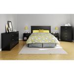 South Shore Fusion 5-Drawer Chest, Pure Black