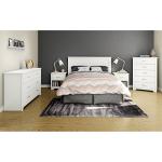 South Shore Fusion 5-Drawer Chest, Pure Black