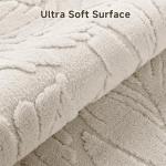 Pauwer Area Rugs for Living Room 8x10, Machine Washable Non Slip Neutral Boho Modern Rug, Soft Fluffy Carpet for Bedroom Dining Room Nursery Office Indoor Farmhouse, Beige