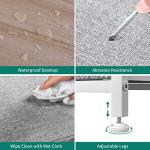 YITAHOME Dresser with 9 Drawers - Fabric Storage Tower, Organizer Unit for Room, Living Room, Hallway, Closets - Sturdy Steel Frame, Wooden Top & Easy Pull Fabric Bins (Light Gray)