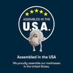 Serta Five Star Mattress Tranquility 8-Inch Medium – Full– Zoned Lumbar Support, Cooling Foam, Pressure Relief – Bed-in-a-Box –100 Night Trial, 10-Year Limited Warranty