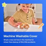 Nectar Kids Twin Mattress 8” - 2-Sided Design for Growing Children - Pressure Relieving Memory Foam - Fiberglass Free - 365 Night Trial - Mattress in a Box