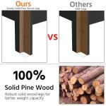 Yaheetech Modern Living Room 3 Pieces Table Sets, Lift Top Coffee Table and End Table Sets for Home and Office, Easy Assembly Accent Furniture with Hidden Compartment and Open Storage Shelf, Black