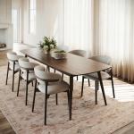 Dash & Albert Norella Tan/Multicolor, 5' x 8', Floral, Soft and Cozy, High Traffic, Stain Resistant, Easy Clean, Durable Area Rug for Bedroom, Living Room, Dining, Den, Foyer, Entryway